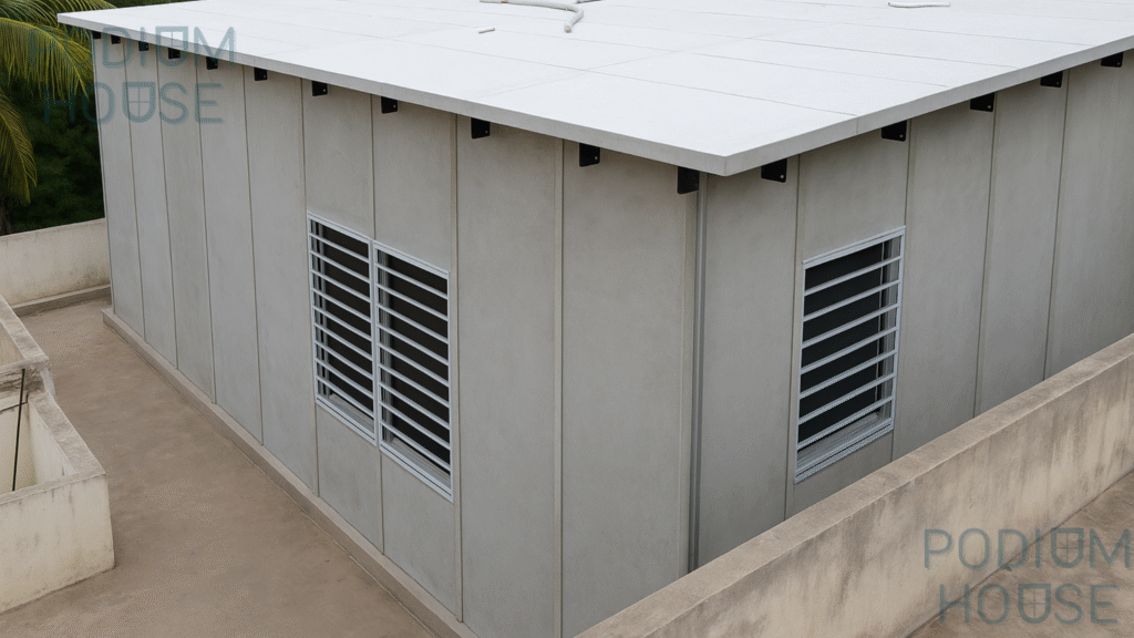 Aerocon Panel Project Office : Podium House