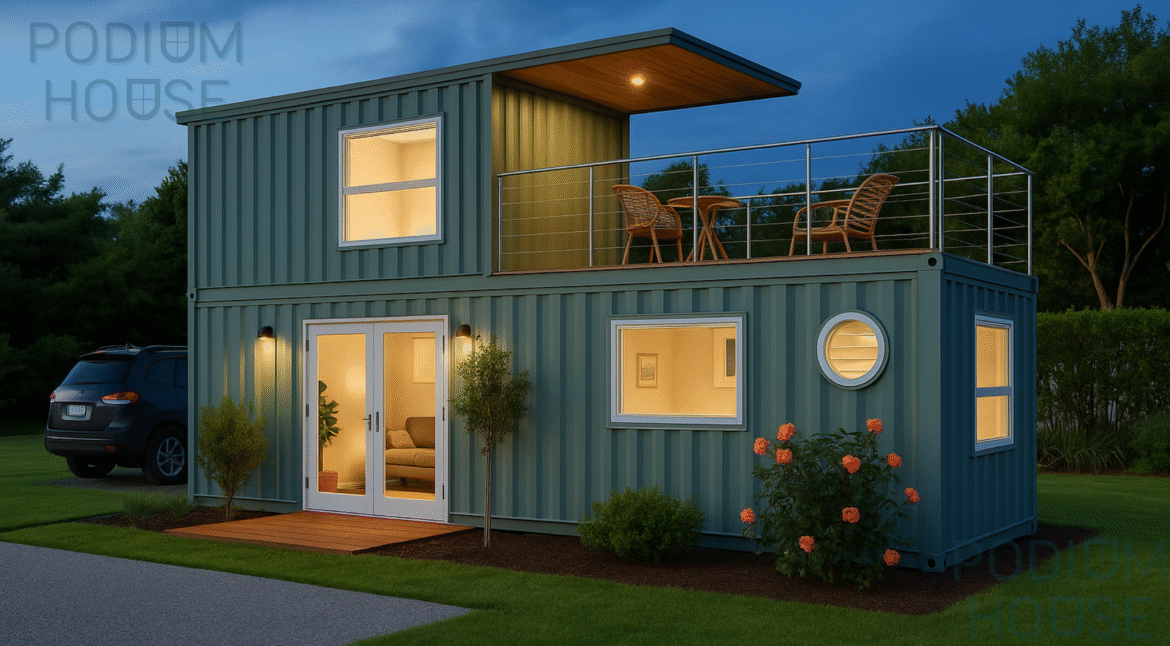 Container Farm House
