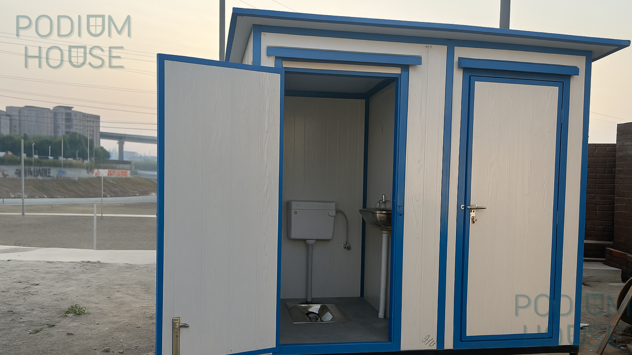 PUF Toilet Block