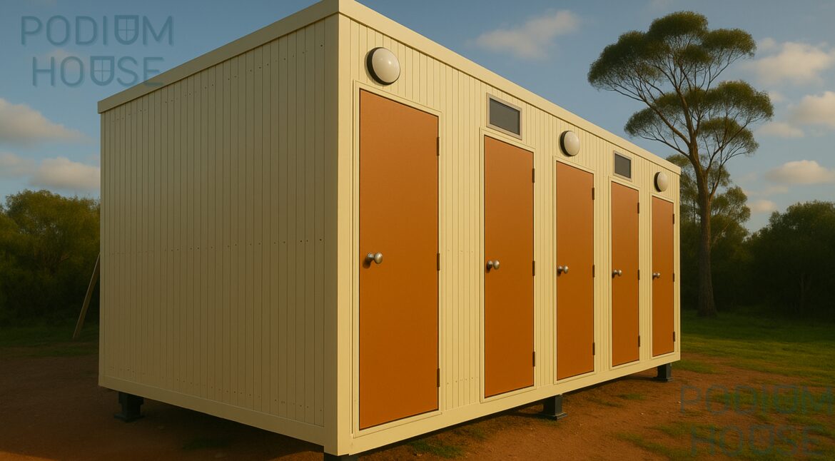 Portable Toilet Blocks